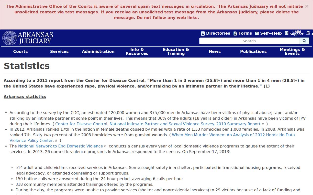 St. Francis County court records and Arkansas court statistics